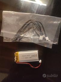 N. 5 batterie al polimero di litio ricaricabili