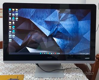 Computer Acer 24 pollici full-hd, i3 8GB SSD-256.