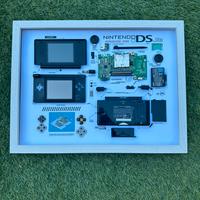 Quadro disassembled teardown  nintendo ds Lite