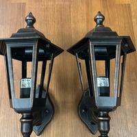 Coppia applique Moretti Luce  nero-rame NUOVE