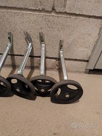 4 rotelle bicicletta 