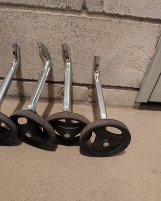 4 rotelle bicicletta 