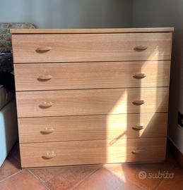 Como’ con 5 cassetti come nuovo