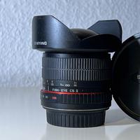 Samyang 8mm f3.5 (EF) Fisheye COME NUOVO