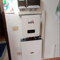 Impianto fotovoltaico 10kw accumulo litio kit 6kw