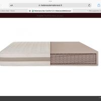 Materasso Matrimoniale 170x190 molle insacchettate