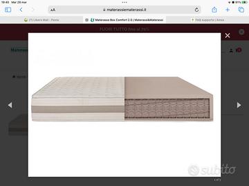 Materasso Matrimoniale 170x190 molle insacchettate