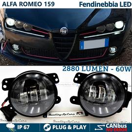 FENDINEBBIA LED per Alfa Romro 159 Luce Bianca