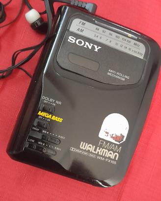 Radio Sony cassette  player wm fx105