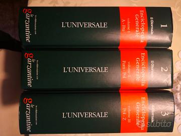 Enciclopedia Generale Garzantine in 3 volumi 