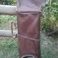 Borsa mazze golf  Vintage  in cuoio