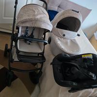 passeggino completo 3 pezzi