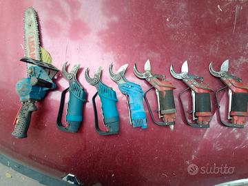 Forbici e Sega pneumatici Lisam e Paterlini 