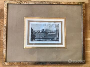 Coppia incisioni inglesi fine ‘700 – primi ‘800