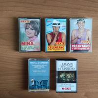 Musicassette musica leggera italiana