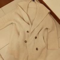 Zara knit beige Lana mista 