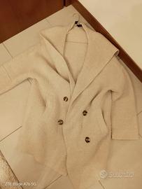 Zara knit beige Lana mista 