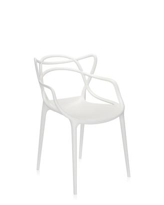 Set da 2 sedie Kartell Masters Bianche