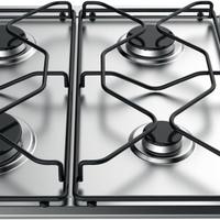 Indesit PAA 642 IX/I Piano cottura a gas, 4 fuochi