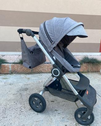 Passeggino Stokke scoot 2 grigio melange
