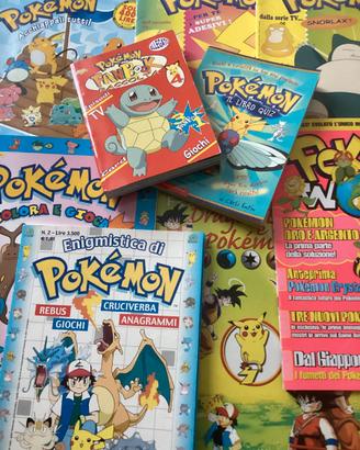 Pokemon libri e riviste anni 2000