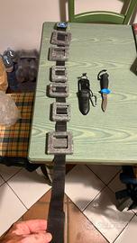 Cintura zavorra e coltello da sub
