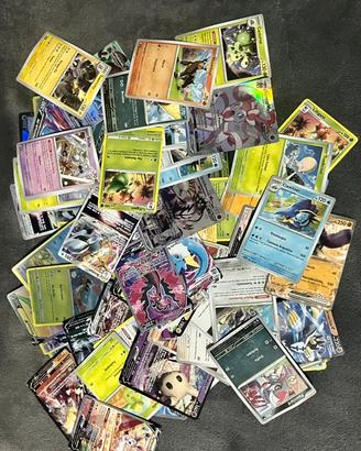 100 carte da gioco collezionabili perbambini lotto