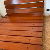 Letto FLOU mod. TADAO  in ciliegio