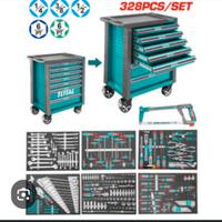 Carrello officina completo di attrezzi  marca Tota