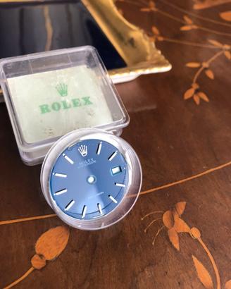 Rolex Precision quadrante blu