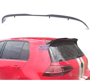 SPOILER ALETTONE VOLKSWAGEN VW GOLF 7 7.5 GTI IN C