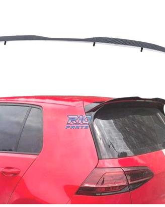 SPOILER ALETTONE VOLKSWAGEN VW GOLF 7 7.5 GTI IN C