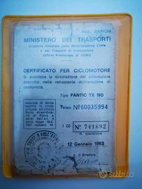 Fantic Motor Caballero TX 190 anno 1983
