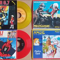 Sigle TV ORIGINALI MEGALOMAN VOLTUS 5 ANGIE GIRL