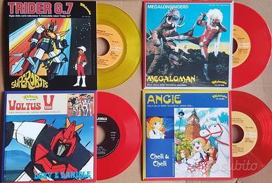 Sigle TV ORIGINALI MEGALOMAN VOLTUS 5 ANGIE GIRL