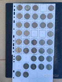 Lotto 37 Monete da 2 Franchi Svizzeri. 