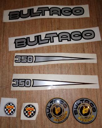 ricambi adesivi bultaco sherpa 350 199
