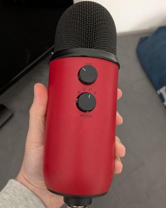 Microfono Blue Yeti - Red Version LIMITED EDITION!