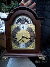 Orologio meccanico hermle tavolo con lunario