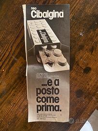 Pubblicità anni 80 cibalgina