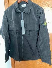 Giacca a vento stone island col. nero tg M