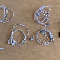 Set caricabatteria - auricolari- adattatore