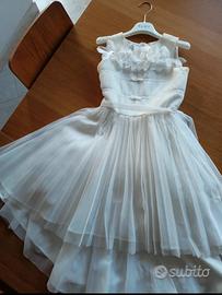 Abito comunione bambina Elsy couture