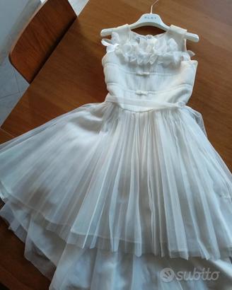 Abito comunione bambina Elsy couture