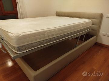 Letto matrimoniale contenitore
