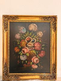 Dipinto a olio su tela originale - Bouquet di Fior