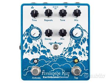 Earthquaker devices Avalanche Run delay reverb