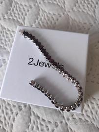 parure argento 925 e granati