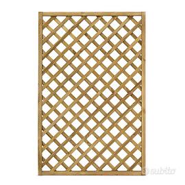 Grigliato in legno a Maglia Diagonale Gaia 120x180