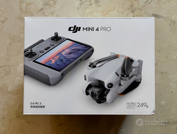 DJI Mini 4 Pro + RC2 remote with display - only 7 